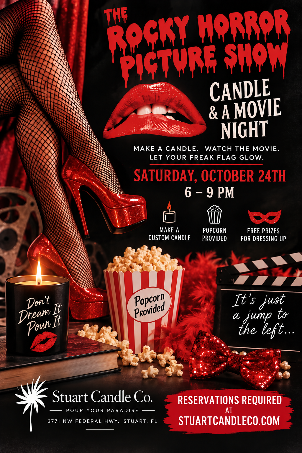 Rocky Horror Picture Show- Don’t Dream It, Pour It Event