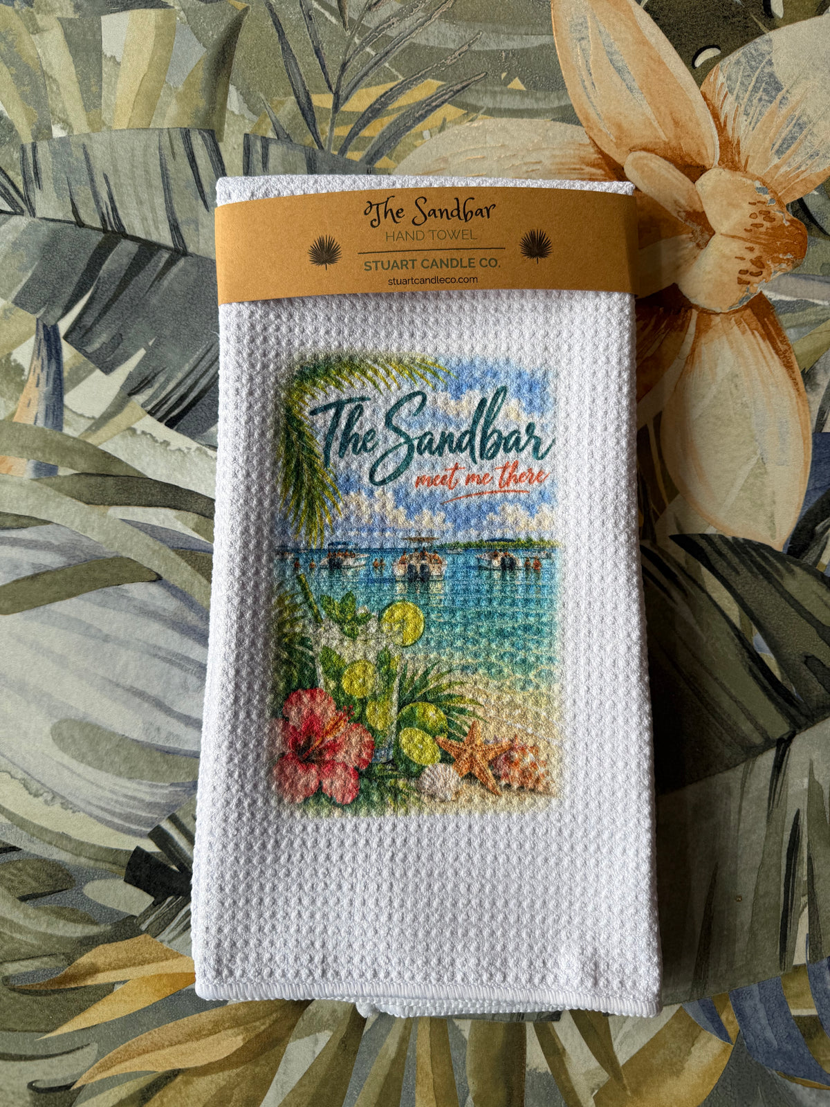 Sandbar hand towel