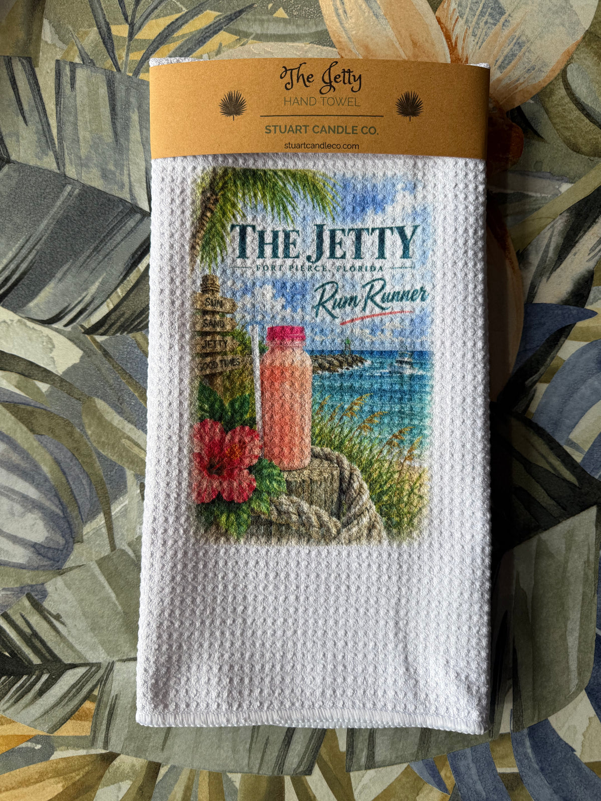 The Jetty hand towel