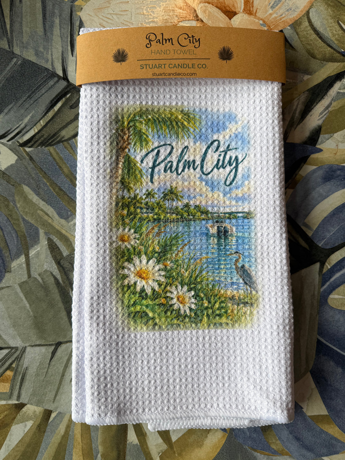 Palm City hand towel