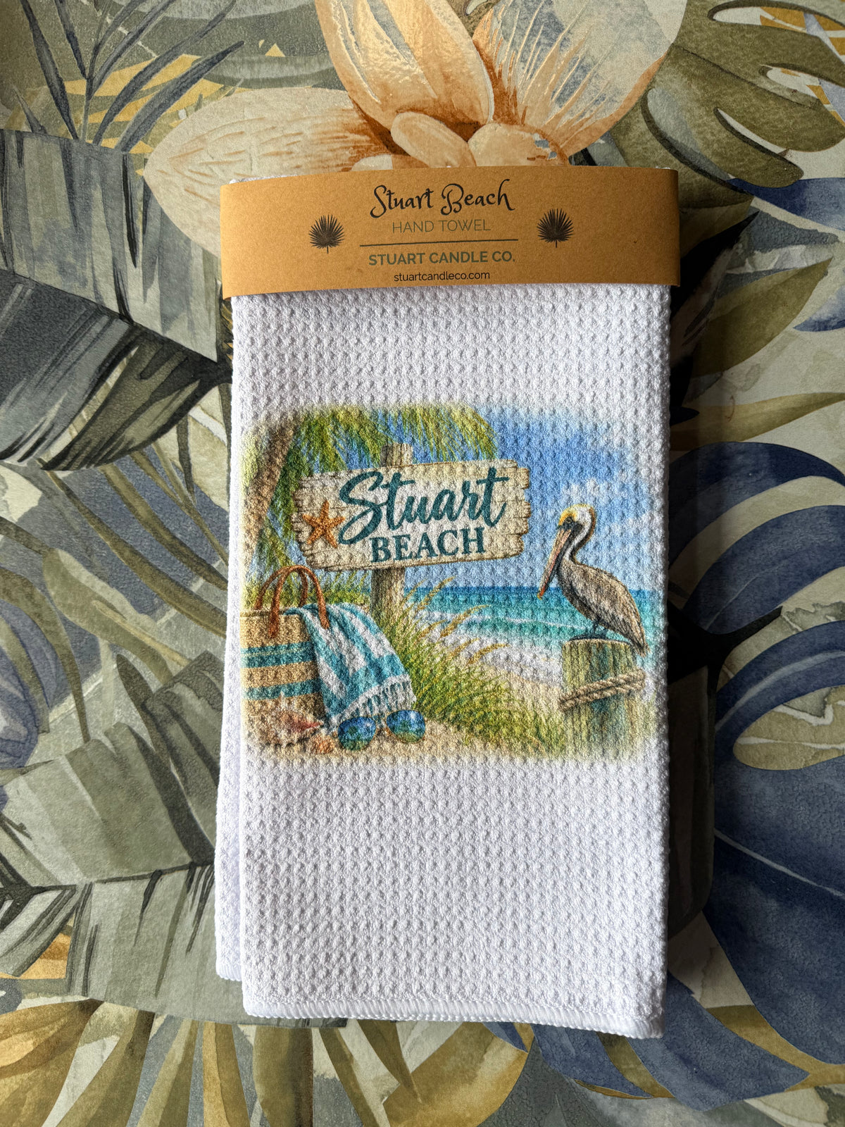 Stuart Beach hand towel