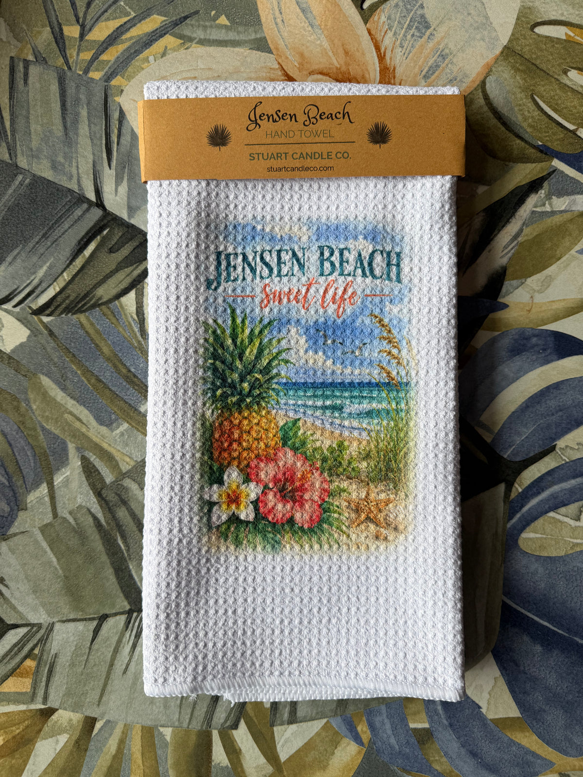 Jensen Beach hand towel