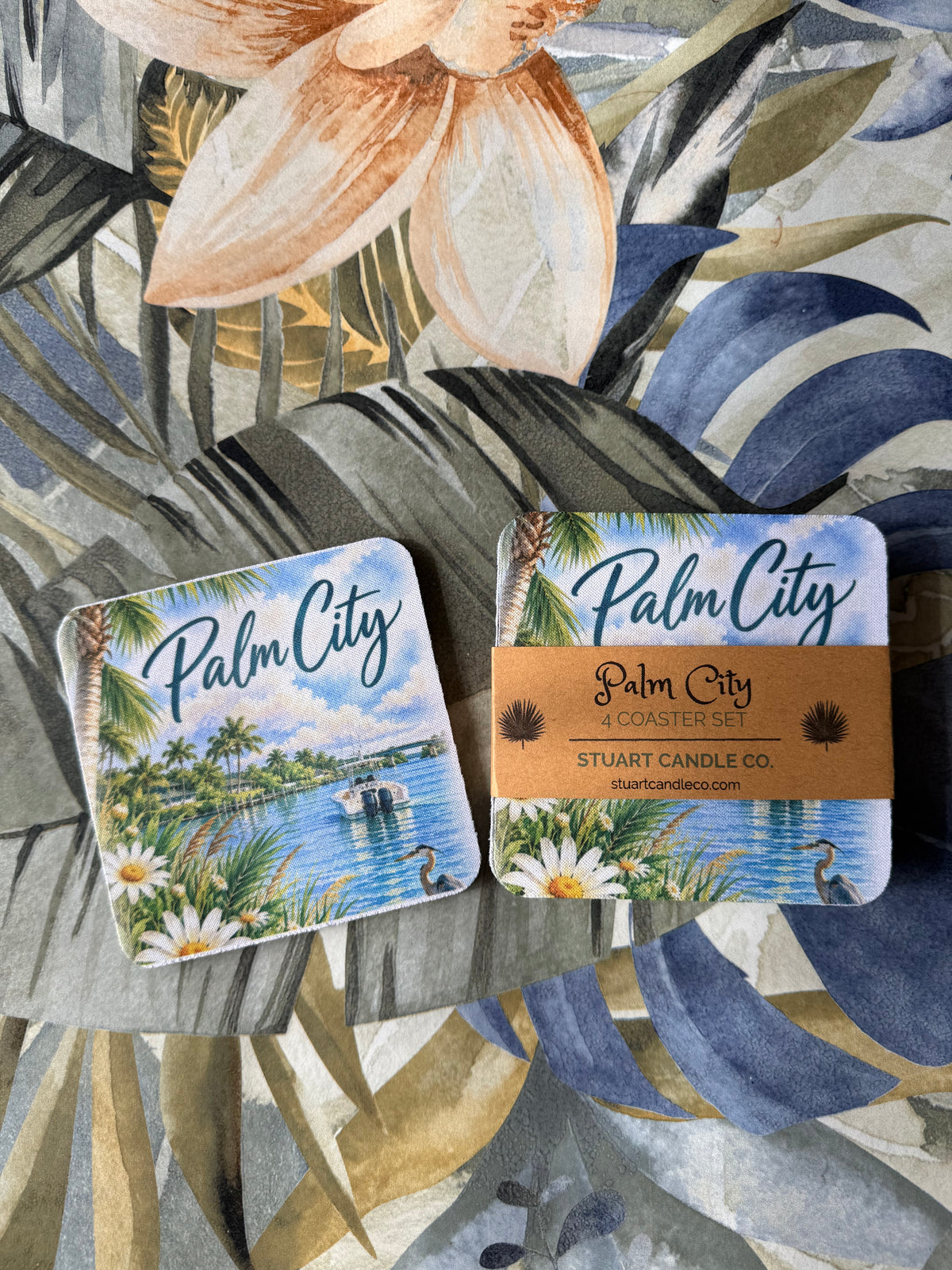 Palm City coasters